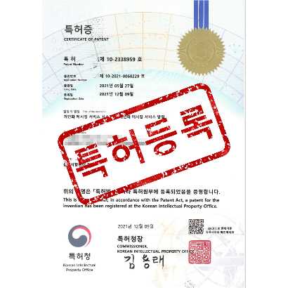 [특허] 개인화 메시징 서비스 시스템 및 개인화 메시징 서비스 방법